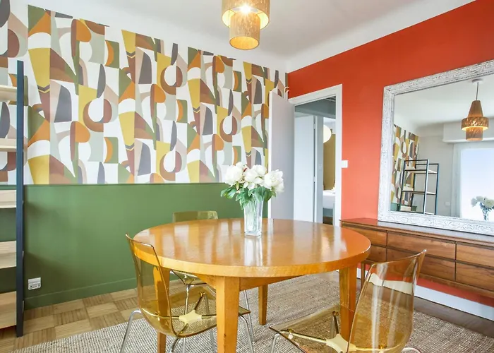 T3 Design Et Familial Avec Parking Proche Commodites شقة *