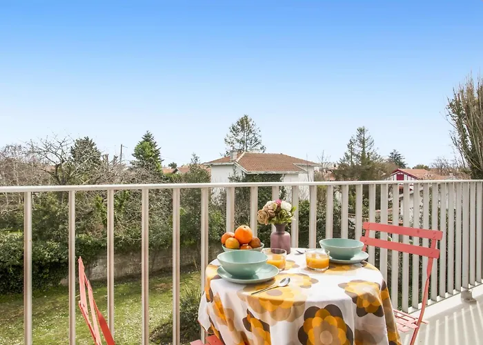 T3 Design Et Familial Avec Parking Proche Commodites * بياريتز