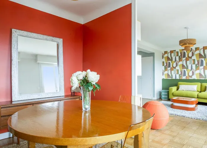 T3 Design Et Familial Avec Parking Proche Commodites Biarritz